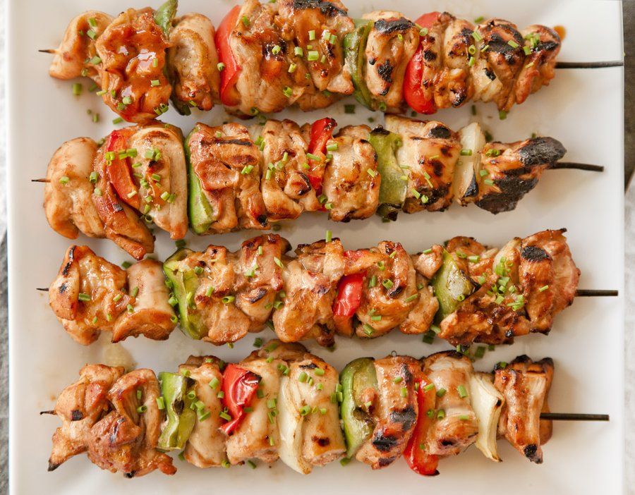 BBQ Chicken Kebobs