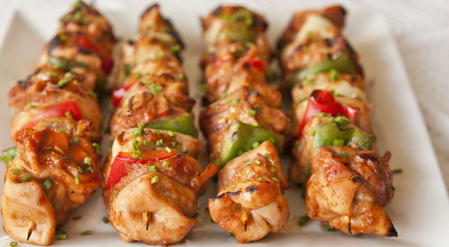 BBQ Chicken Kebobs