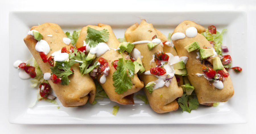 Chimichangas estilo Sinaloa😋  Vegetarian recipes, Healthy snacks,  Vegetarian appetizers