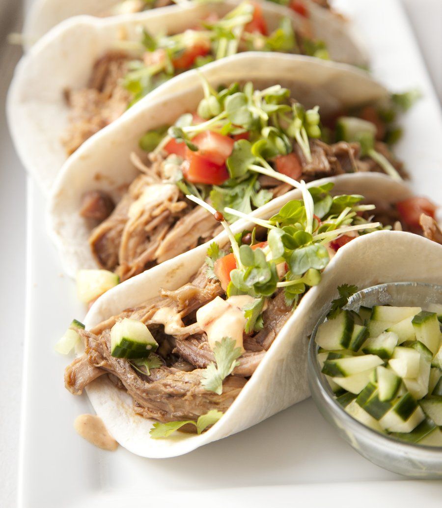 Korean Pork Tacos