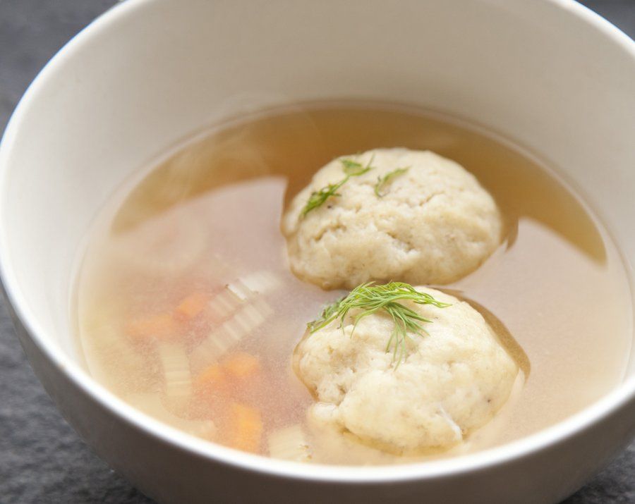 Matzo Ball Soup Matzeknödel Suppe — Rezepte Suchen