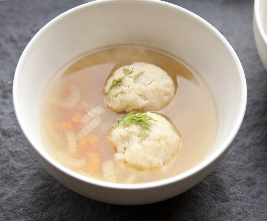 Matzo Ball Soup Matzeknödel Suppe — Rezepte Suchen