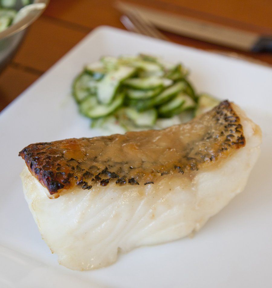 Miso Glazed Chilean Sea Bass