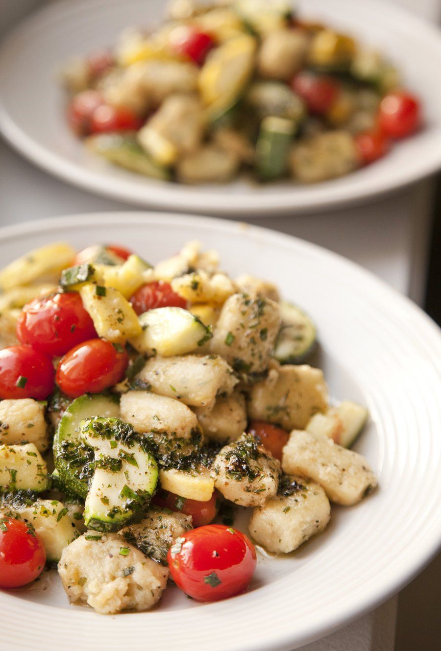 Gnocchi With Summer Vegetables 