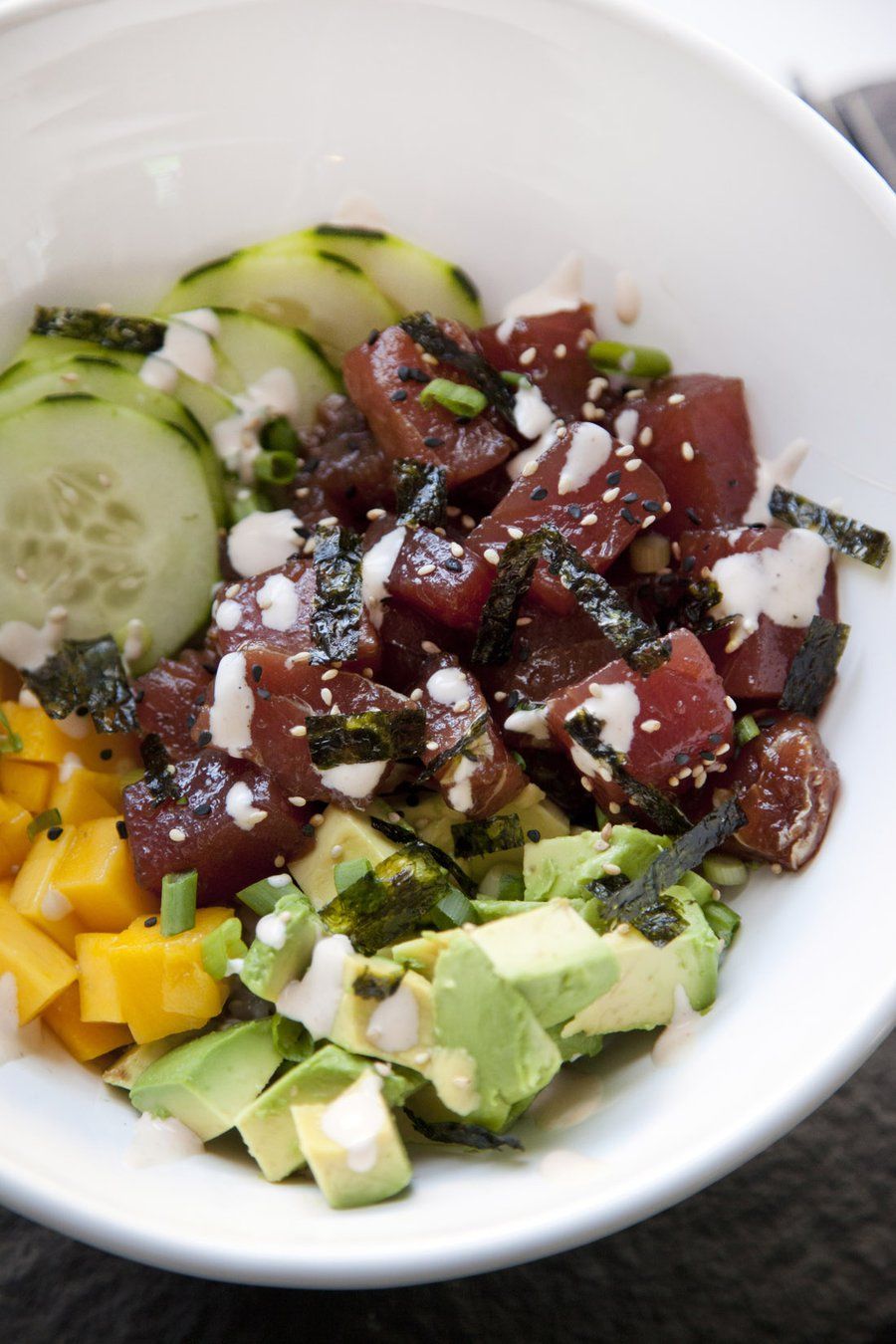 Yellowfin Tuna Poke Bowls