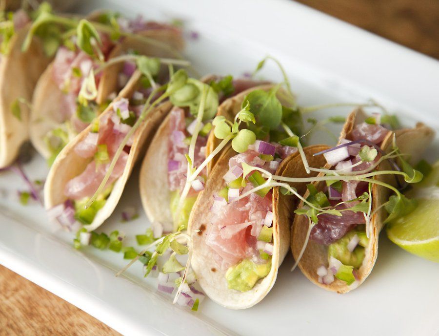 ceviche tacos