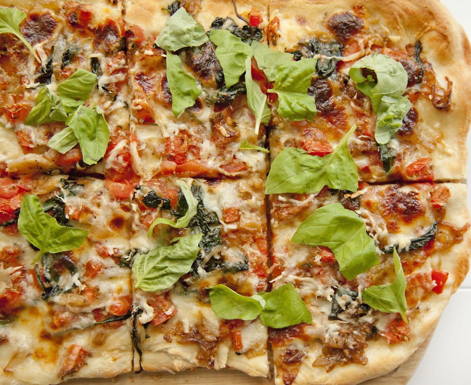 Spring Vegetable Pizza