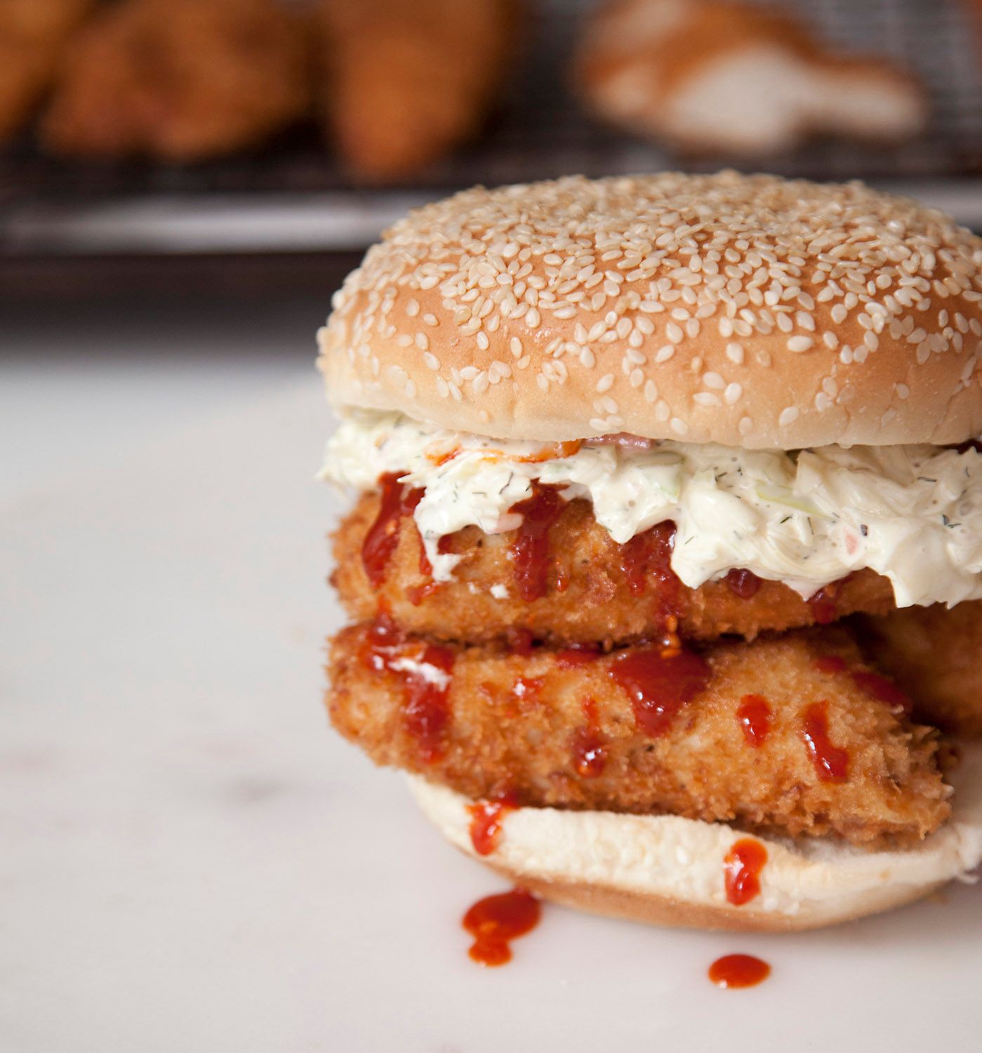 Chicken Katsu Sandwiches