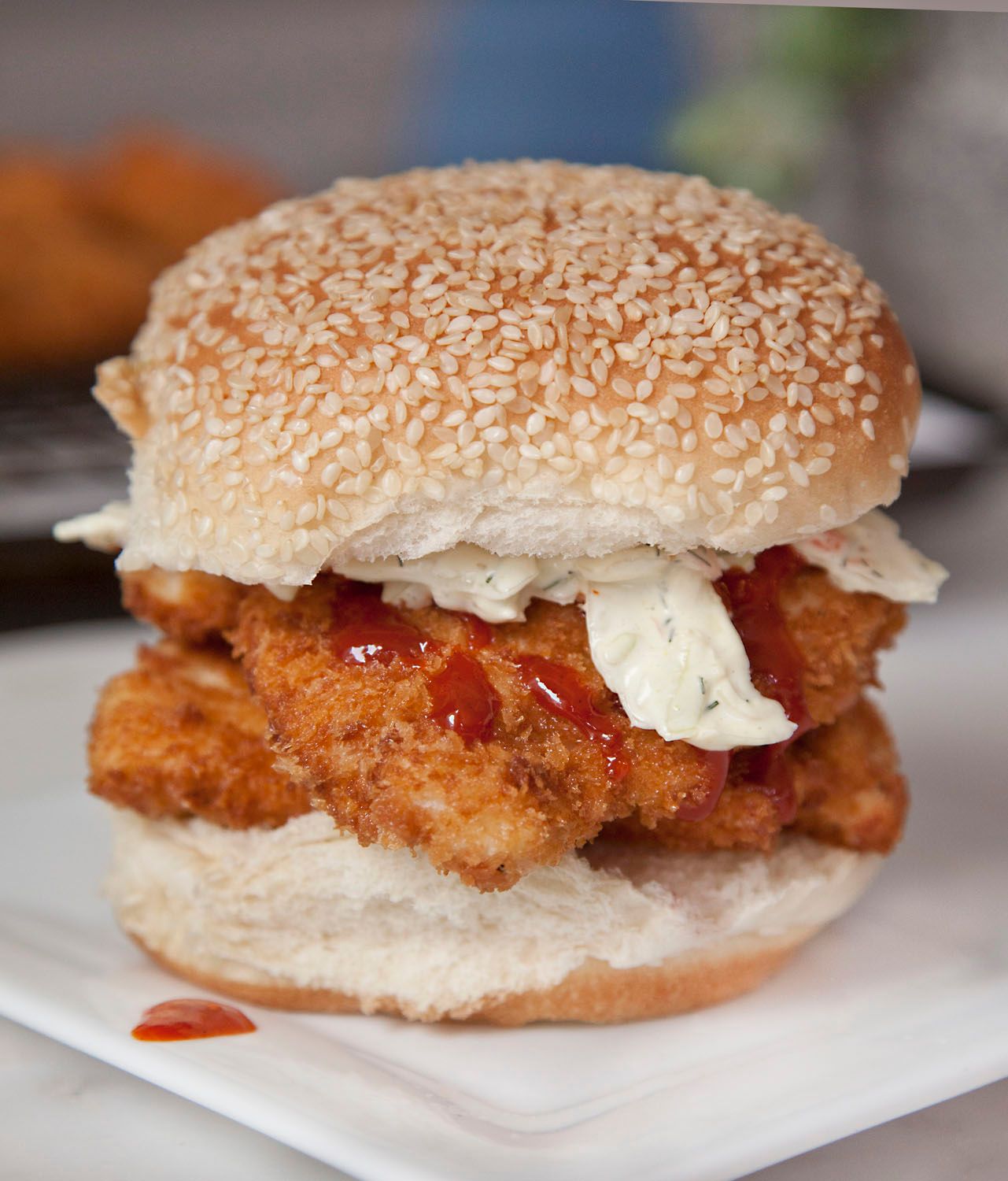 Chicken Katsu Sandwiches