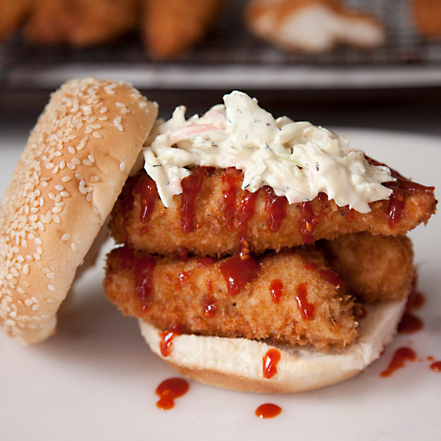 Chicken Katsu Sandwiches