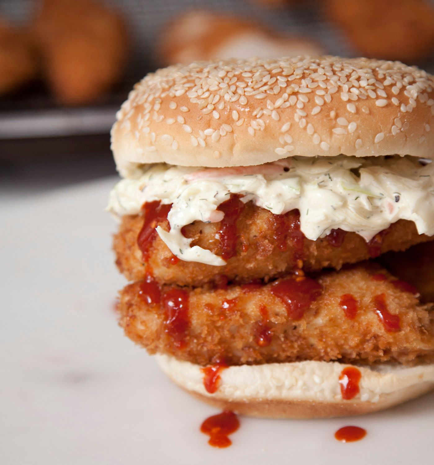 Chicken Katsu Sandwiches