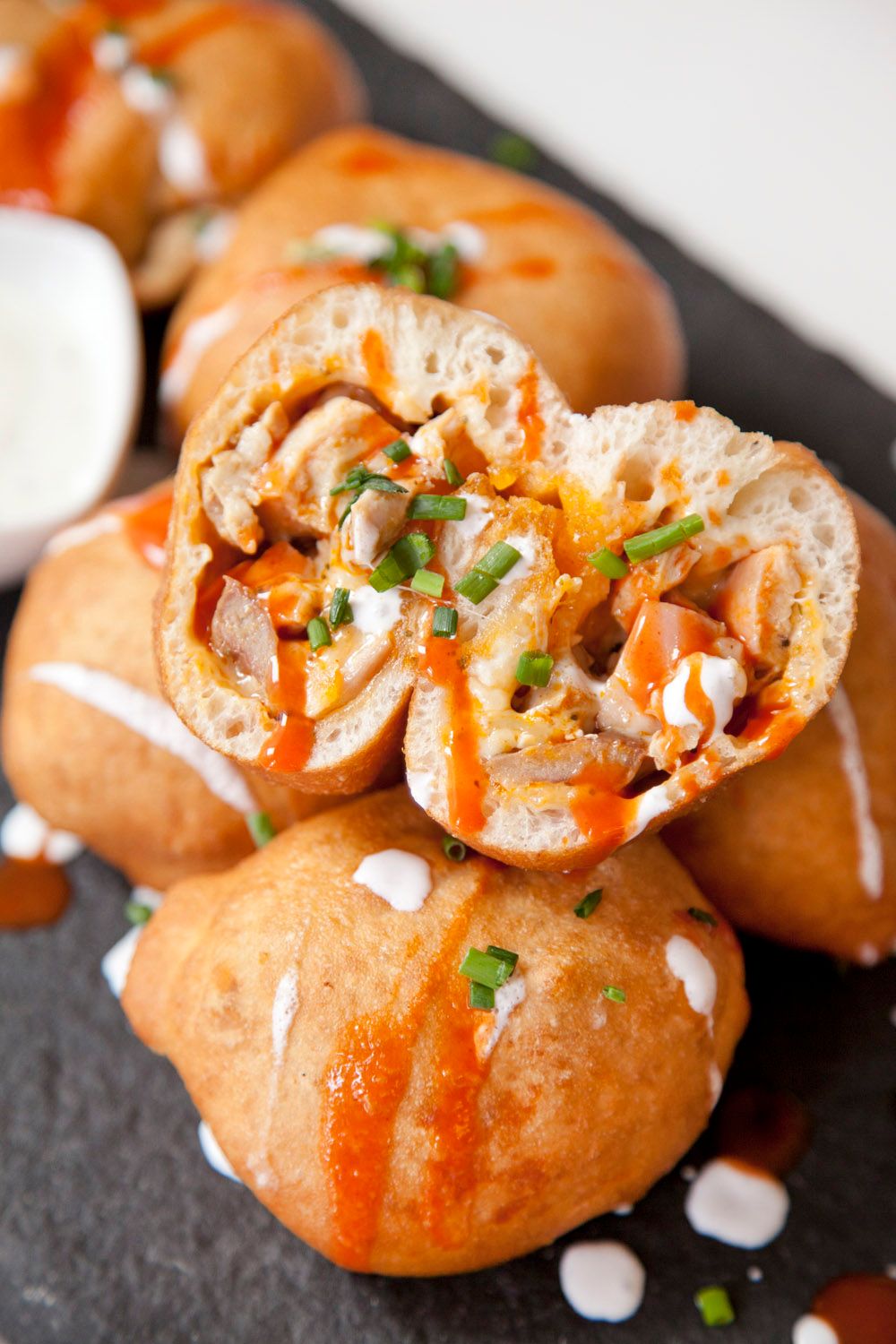 Buffalo Chicken Bombs