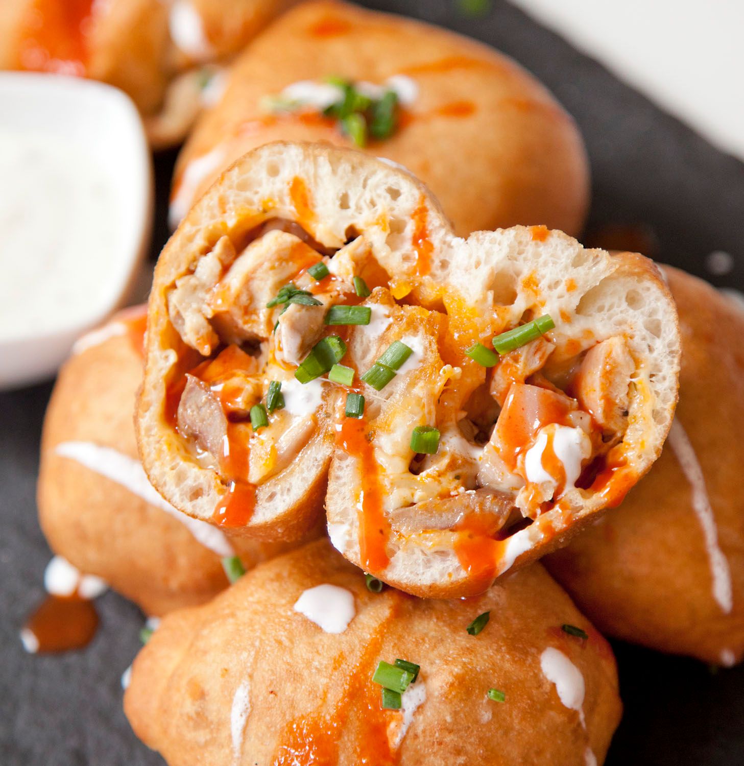 Buffalo Chicken Bombs