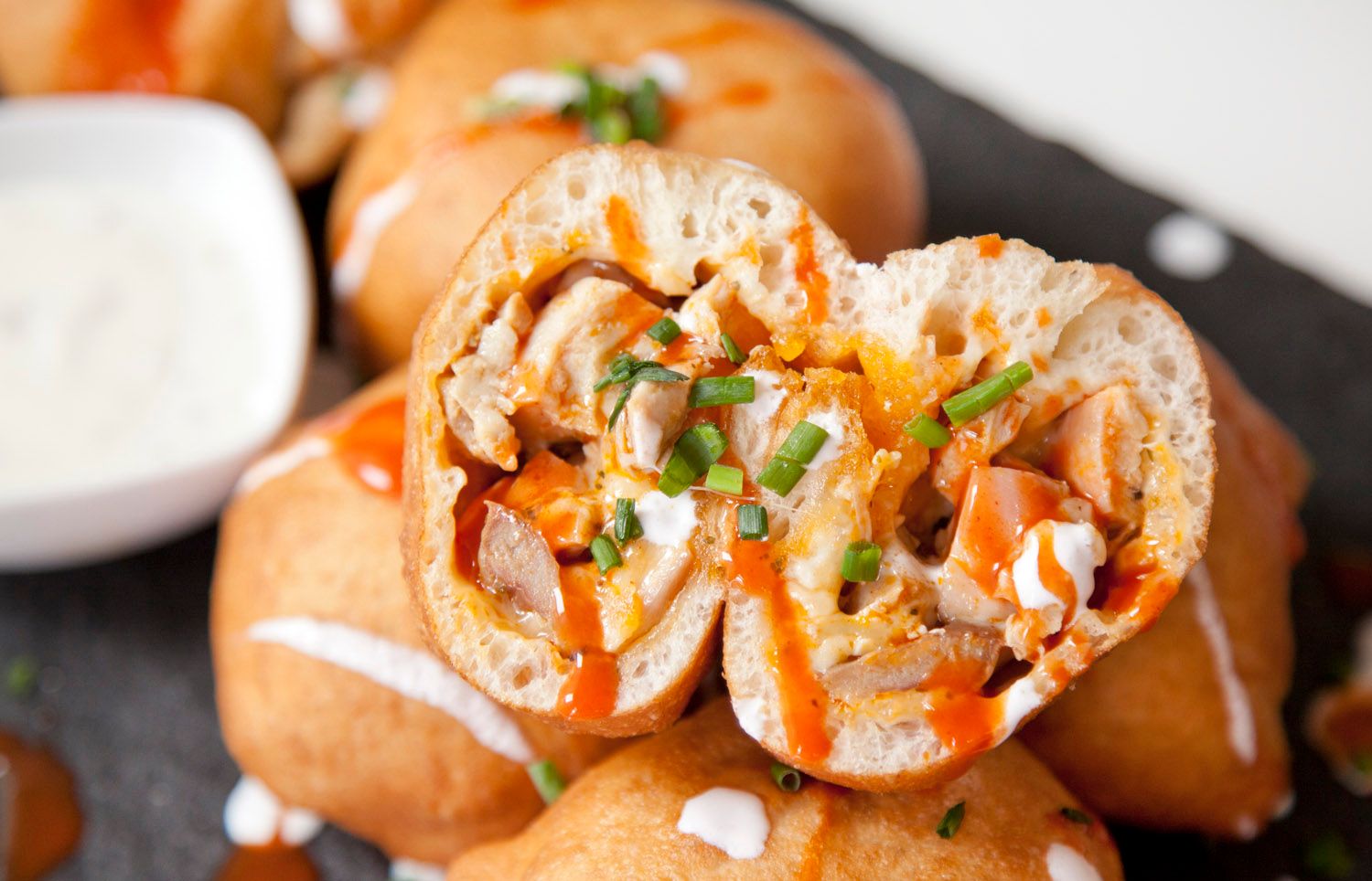 Buffalo Chicken Bombs