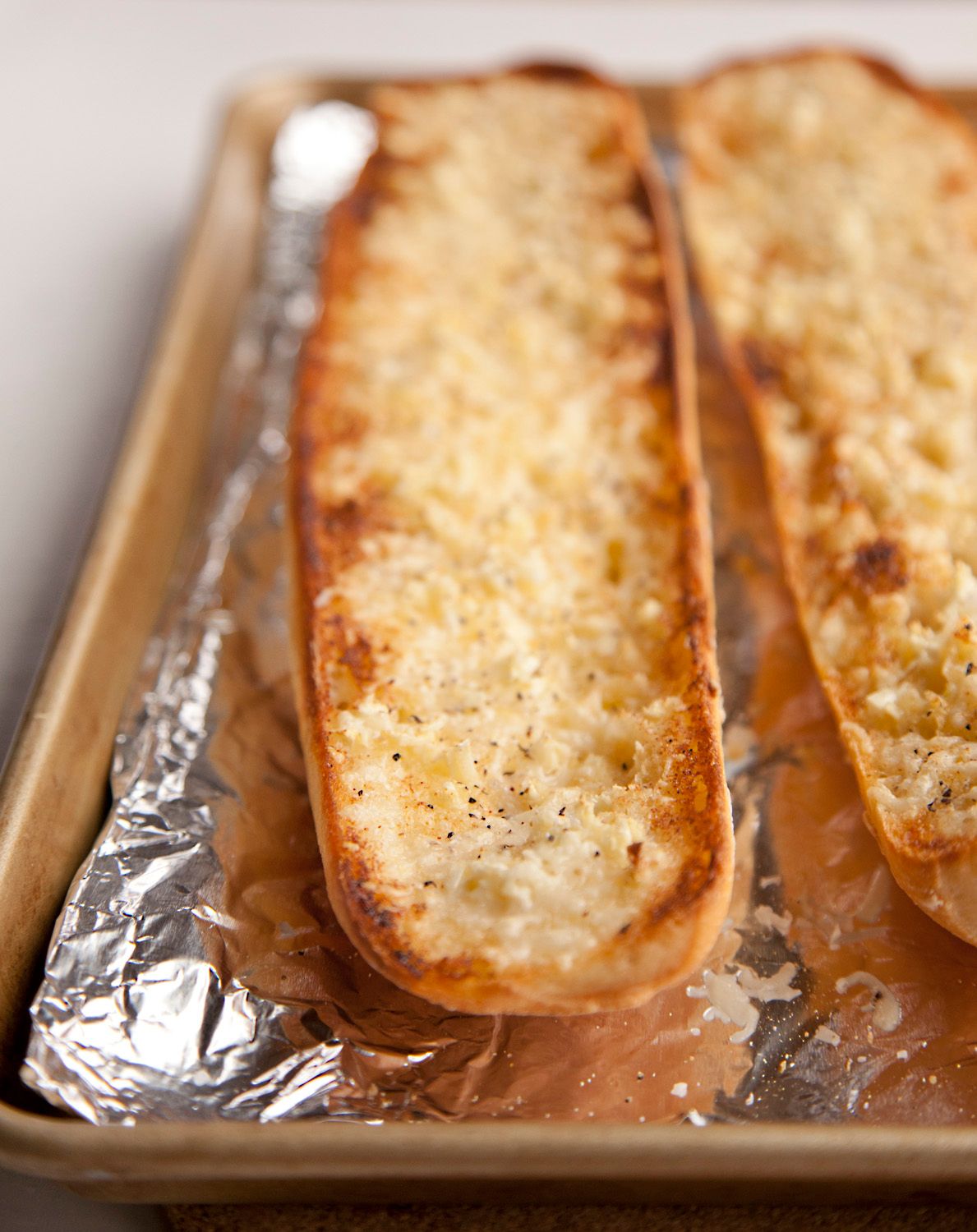 Homemade Cheesy Garlic Bread