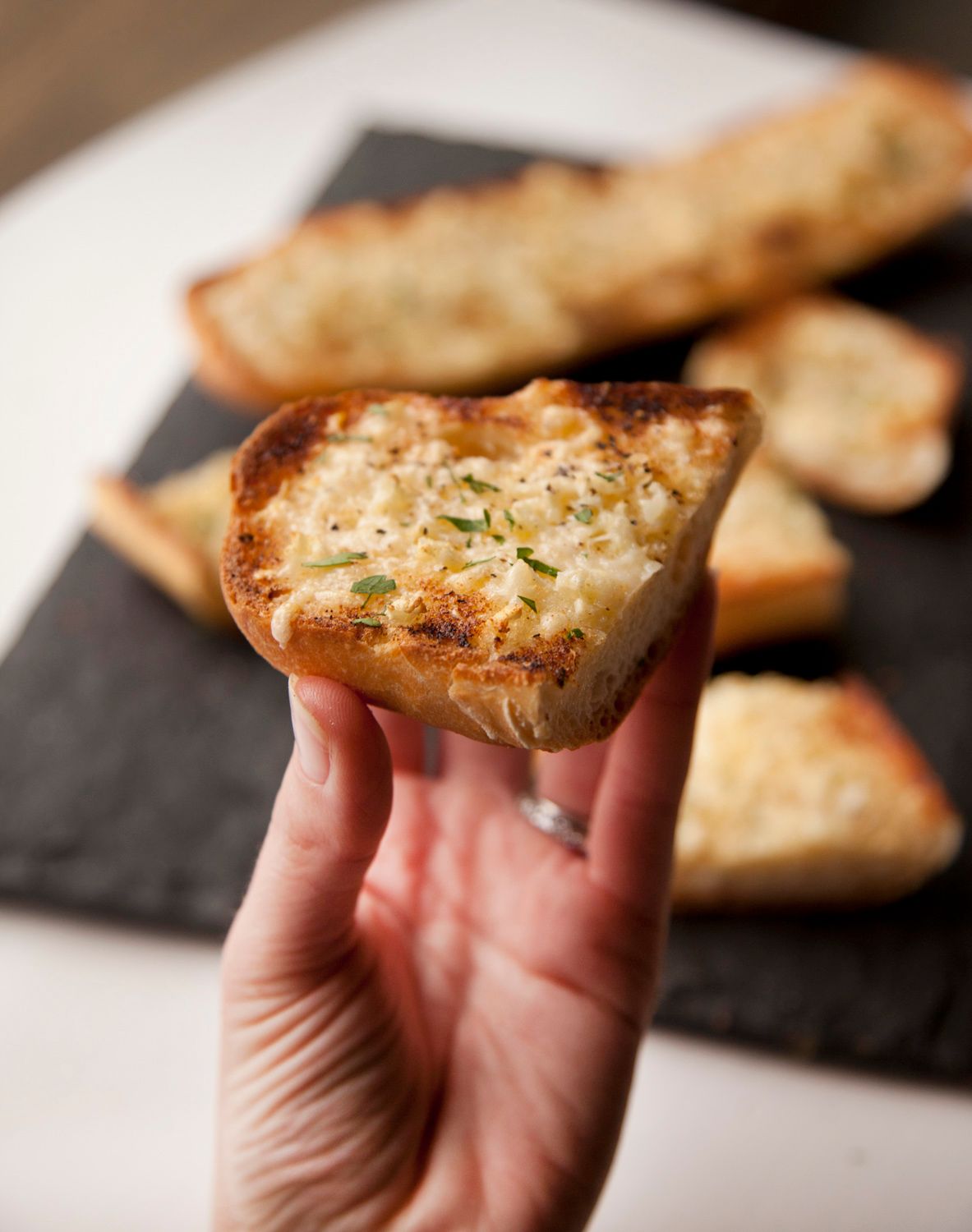 Homemade Cheesy Garlic Bread